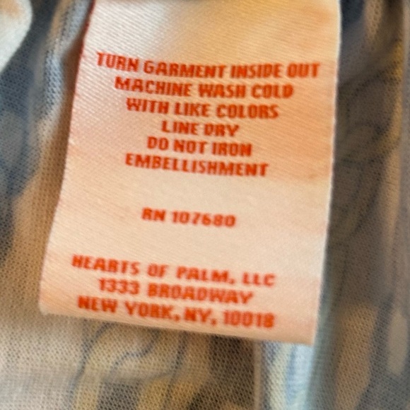 Caribbean Joe Multicolored Floral V-Neck Short Sleeve Pullover Top Women's Sz 2X - Picture 9 of 12